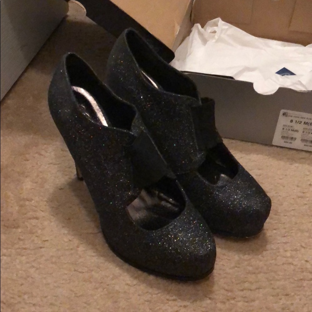 Platform heels.